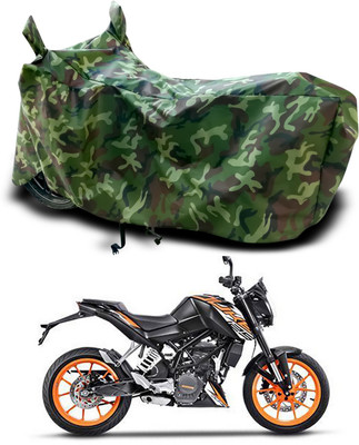 APNEK Two Wheeler Cover for KTM(125 Duke, Multicolor)