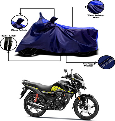 APNEK Two Wheeler Cover for Honda(SP 125, Blue, Blue)