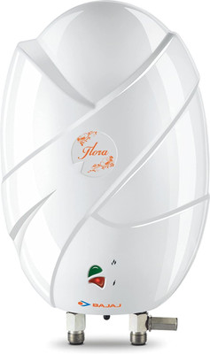 BAJAJ Flora 4.5KW Instant 1 Ltr Vertical Water Heater 1 L Instant Water Geyser(White)