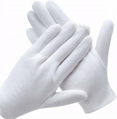 Selfrex Cotton Arm Sleeve For Boys & Girls(Free, White)