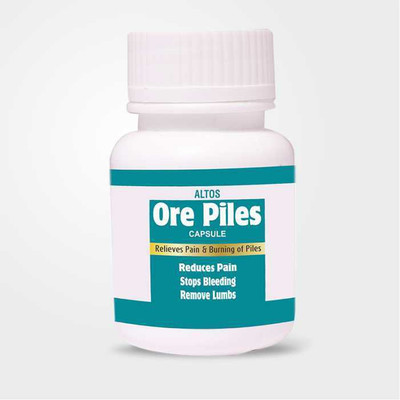 ALTOS Ore Piles 60+60(Pack of 2, 120 Capsules)
