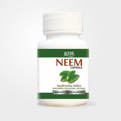 ALTOS Neem 60+60 Capsules(Pack of 2, 120 Capsules)