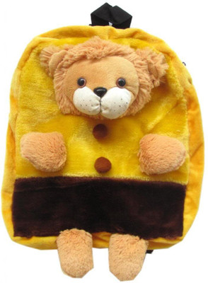 50% OFF on Tickles Lion Bag School Bag(Yellow, 14 inch)