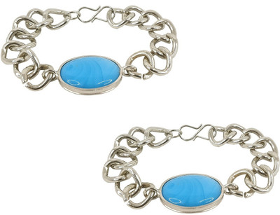 Adhvik Metal Bracelet Set(Pack of 2)