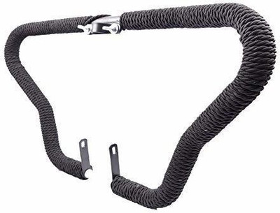 WHEETOYKART Leg Guard with Black Rope for Bullet Thunder Bird, Electra, Standard & Classic Bike Crash Guard(Royal Enfield)