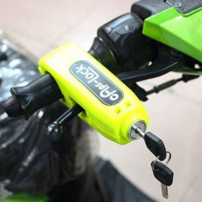 FGG Heavy Duty Bike Brake Lock - Locking System by Holding Handle Bar with Brake Lever - for All Bikes & Scooters (Multi Colored) Heavy Duty Bike Brake Lock - Locking System by Holding Handle Bar with Brake Lever - for All Bikes & Scooters (Multi Colored) Pad Lock(Multicolor) FGG Heavy Duty Bike Brake Lock - Locking System by Holding Handle Bar with Brake Lever - for All Bikes & Scooters (Multi Colored) Heavy Duty Bike Brake Lock - Locking System by Holding Handle Bar with Brake Lever - for All Bikes & Scooters (Multi Colored) Pad Lock(Multicolor)