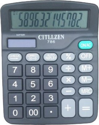 Congo CITLLZEN CT-786 CALCULATOR CITLLZEN CT-786 BIG DISPLAY 112 STEP CHECK ELECTRONIC CALCULATOR Basic  Calculator(12 Digit)