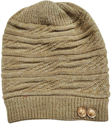 GRACEWAY Self Design Beanie Cap