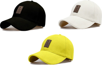 ALAMOS Sports/Regular Cap Cap(Pack of 3)