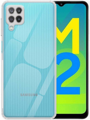 Flipkart SmartBuy Back Cover for Samsung Galaxy M12, Samsung Galaxy F12 Anti Dust Plug TPU Case(Transparent, Flexible, Silicon, Pack of: 1)