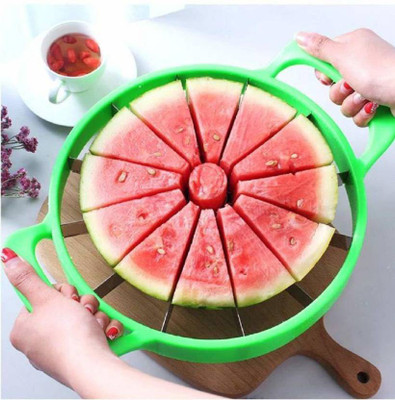 Global Enterprize Watermelon Cutter Slicer Steel Fruit Perfect Corer Slicer Kitchen Tools Watermelon Slicer(1 Watermelon Cutter)