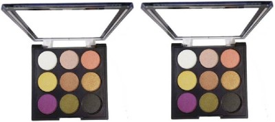 MYEONG MATE & SHIMMER LIGHT FINISH PRESSED EYE SHADOW PALETTE 24 g(MULTI-COLOR)