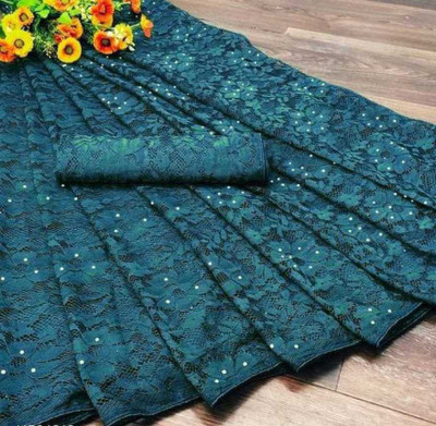 DESTY Net/Lace Embellished Blouse Material