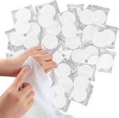 GSC Tablet Napkin/Coin tissue/Compressed Towel/Magic Wipes Pack of 70(70 Tissues)