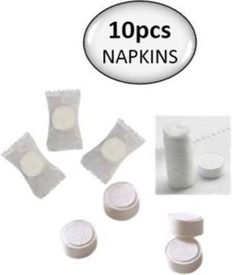 GSC Compressed Tissue / Magic Napkin/ Coin Tissue [10 COIN TISSUES ](10 Tissues)