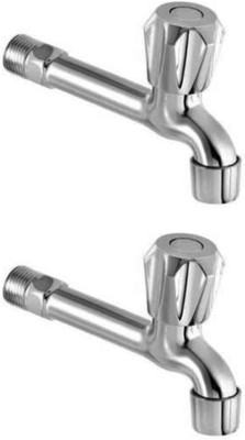DRIZZLE Conti Mini Long Body Bib Cock Bathroom Tap With Foam Flow (standard size) 2 Piece Faucet Set