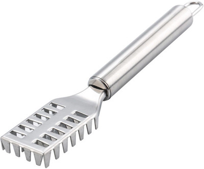 PuthaK stainless steel fish scale scraper,stainless steel fish scaler,fish scale remover,fish scale scraper,fish scaler Fish Scaler(Pack of 1)