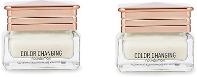 tanvi27 Changing Waterproof Satin Finish Foundation 3D Skin Whitening Cream Foundation(MAGIC, 40 g)