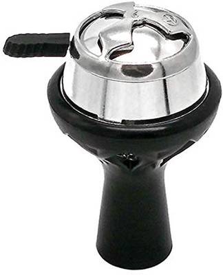 Puff Smart Hookah HMD Heat Management System With Silicon Chillum Red/Black 9.5 inch Plastic Hookah