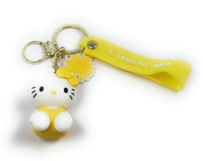 Auspice Kitty Figure with Strap A Beautiful Name Key Chain