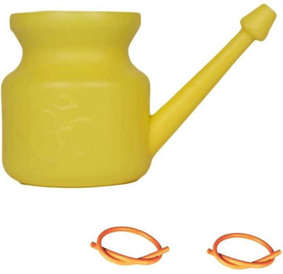 ACUPRESSURE LIFE STYLE 151 als Plastic Big Jal Neti Pot With 2 Rubber Neti Massager(Multicolor)