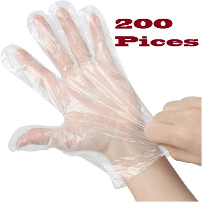 SAKEXA Wet and Dry Glove Set(Free Size Pack of 200)