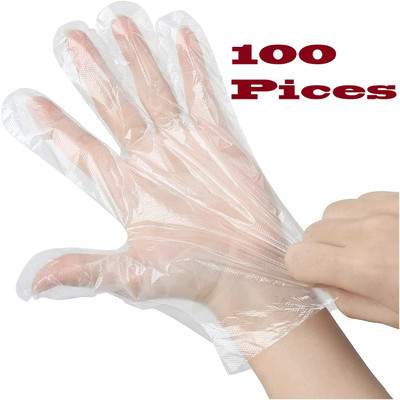SAKEXA Wet and Dry Glove Set(Free Size Pack of 100)