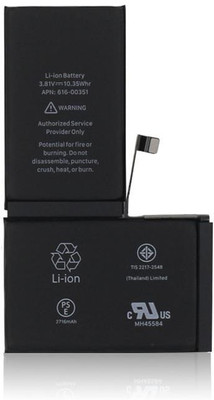 SUPERCART Mobile Battery For  I PHONE X For Apple 3 Month Warranty