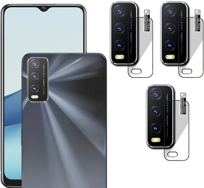 EZGER Back Camera Lens Glass Protector for VIVO Y20, VIVO Y20I, VIVO Y20G, VIVO Y20A, VIVO Y20S, VIVO Y12S(Pack of: 3)