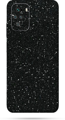 OggyBaba redmi note 10s Mobile Skin(Coal Black Glitter Skin Matte Finish)