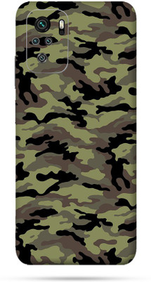 OggyBaba redmi note 10s Mobile Skin(Military Green Camouflage Skin Matte Finish)