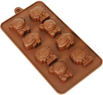BAKERS4U Silicone Chocolate Mould 8(Pack of 1)