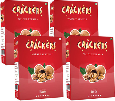 32% OFF on Go Crackers Light Amber Halves Walnuts Kernels 1 Kg (250g x 4) without shell Walnuts(4 x 0.25 kg) 32% OFF on Go Crackers Light Amber Halves Walnuts Kernels 1 Kg (250g x 4) without shell Walnuts(4 x 0.25 kg)