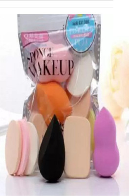 zizzyy 6 PACK BLENDER FOR MAKEUP USE ( COLOUR MAY VARY) SET OF 6 PACK OF 1