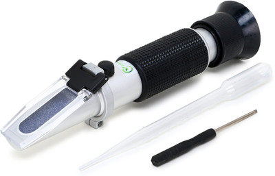 RCSP Hand Refractometer portable Metal body A-Contrast (0-32) Manual Handheld Refractometer