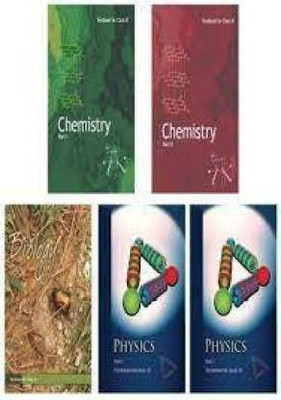 Physics Textbook Part - 1 And 2 , Chemistry Textbook Part - 1 And 2 , Biology Textbook For Class - 11 (Paperback, NCERT) (Paperback, NCERT)(Paperback, Hindi, NCERT)