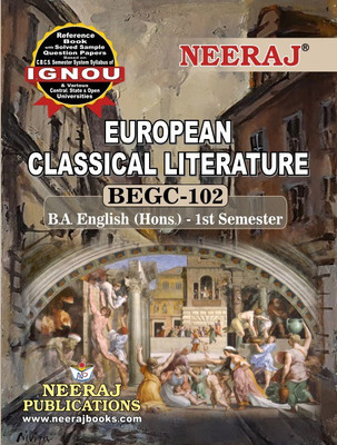 IGNOU BEGC-102 European Classical Literature(Paperback, Experts Panel of Neeraj Publication)