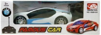 AS TRADERS Wireless Remote Control High Speed 3D Famous Car with Light_Car 32(Multicolor)