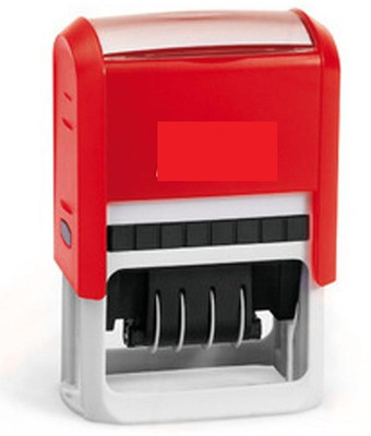 dinojames Self Inking Big Date Stamp (big size) Self Inking Big Size Mini Dater(30*55, blue)