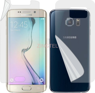 ZINGTEL Front and Back Screen Guard for SAMSUNG GALAXY S6 EDGE (Edge To Edge TPU)(Pack of 2)