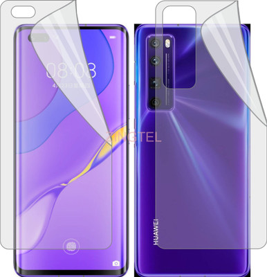 ZINGTEL Front and Back Screen Guard for HUAWEI HONOR NOVA 7 PRO (Edge To Edge Full Coverage TPU)(Pack of 2)