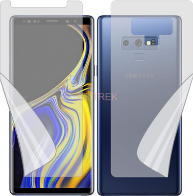 TELTREK Front and Back Screen Guard for SAMSUNG GALAXY NOTE 9 (Edge To Edge Full Coverage TPU)(Pack of 2)