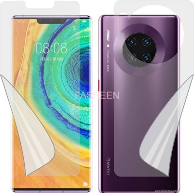 Fasheen Front and Back Screen Guard for HUAWEI HONOR MATE 30E PRO 5G (Edge To Edge Full Coverage TPU)(Pack of 2)