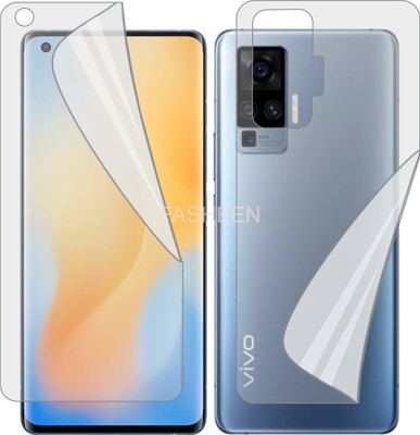 Fasheen Front and Back Screen Guard for VIVO X50 PRO PLUS (Edge To Edge Full Coverage TPU)(Pack of 2)
