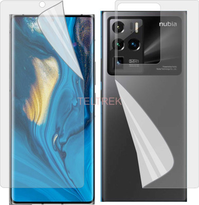 TELTREK Front and Back Screen Guard for NUBIA Z30 PRO (Edge To Edge Full Coverage TPU)(Pack of 2)