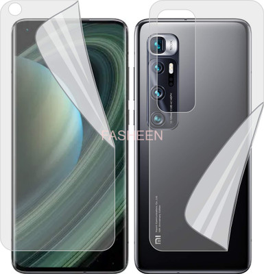 Fasheen Front and Back Screen Guard for XIAOMI 10 ULTRA (Edge To Edge Full Coverage TPU)(Pack of 2)