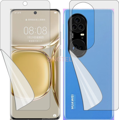 ZINGTEL Front and Back Screen Guard for HUAWEI HONOR P50 PRO (Edge To Edge TPU)(Pack of 2)