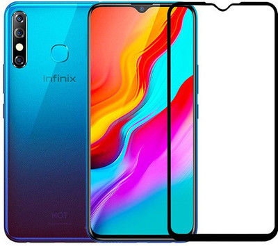 ASMANTIC Tempered Glass Guard for Infinix Hot 8(Pack of 1)