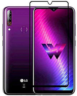 ASMANTIC Edge To Edge Tempered Glass for Lg W31(Pack of 1)