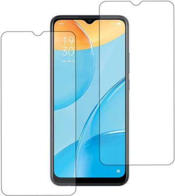 alphax Tempered Glass Guard for Oppo A15, Oppo A15s(Pack of 2)